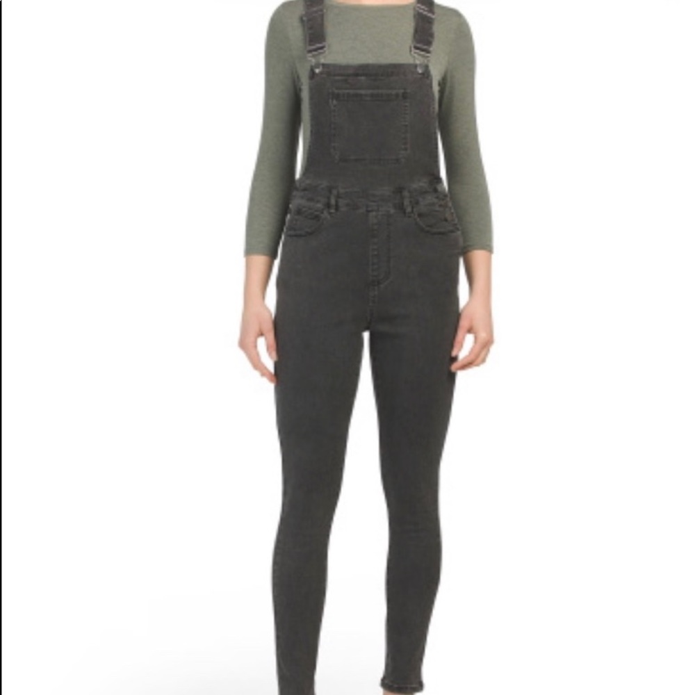 NWT WeWoreWhat High Rise Skinny Overalls